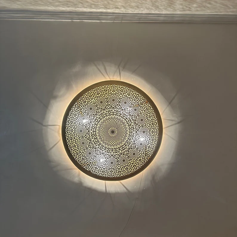 Moroccan Flush Mount Lights